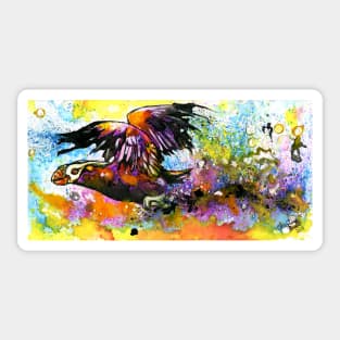 Tufted Puffin Takeoff Sticker